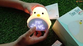 Time Bird Night Light Alarm Clock  Daraz  Time Square Bangladesh [upl. by Yeleek]