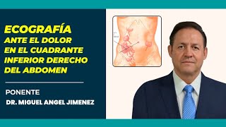 Ecografía ante el Dolor en el cuadrante inferior derecho del abdomen [upl. by Nabe]