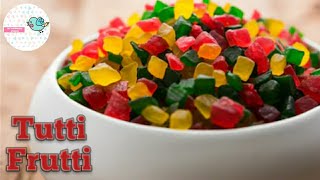 Ep07Simple Tutti Frutti recipehow to make tutti fruttiTutti Frutti recipe in malayalam [upl. by Carr232]