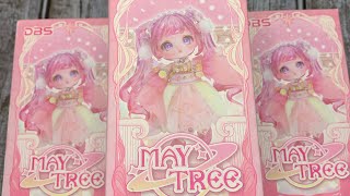 Adult vlog May Tree unboxing of some tiny doll ☺️✨✨✨ [upl. by Airdnala]