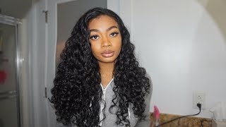 2019 LOC Method Curly Hair Routine 3A 3B [upl. by Lytsyrk]