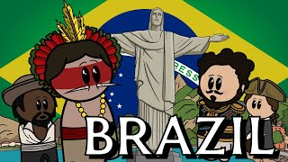 The Animated History of Brazil [upl. by Nyrhtak892]