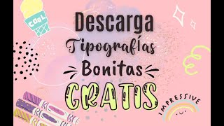 Cómo descargar FUENTES bonitas para tus diseños en CANVA totalmente GRATIS el MEJOR tutorial [upl. by Schreck]