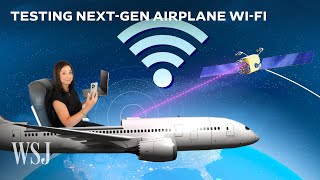 How Starlink and Others are Going to Supercharge Airplane WiFi  WSJ [upl. by Berner]