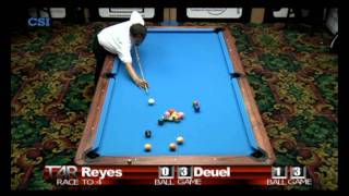 2011 US Open Onepocket  Efren Reyes  Corey Deuel Part 4 [upl. by Eglantine]