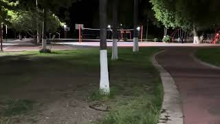 JOCOTEPECA NEIGHBORHOOD PARK AT NIGHT  ABOUT EIGHT BLOCKS FROM CENTRO [upl. by Aivax448]