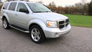 2008 Dodge Durango Limited For SaleHEMILeatherMoonChrome WheelsNaviDVDLOADED [upl. by Ydnis]