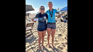 Georgie Lee 27 AVP West Coast Championships [upl. by Towrey]