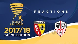 Les réactions après Lens  Ajaccio [upl. by Otreblon]