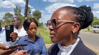 Lawyers For The Detained Rwandan Refugee Nsengiyiwva Addresses The Media At Ibex Hill Police Station [upl. by Sabra]