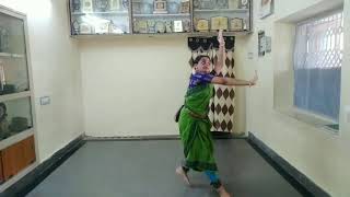 Kuchipudi Dance Steps 1 st HalfFull by Chandana NRITHYA SRAVANTHI [upl. by Akenehs269]