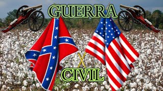 🌎🌎¿ Quiénes fueron los CONFEDERADOS en la GUERRA CIVIL NORTEAMERICANA 🌎🌎 ESTADOS UNIDOS de AMÉRICA [upl. by Neelhsa689]