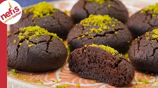 BROWNIE TADINDA 🤤 KAKAOLU ISLAK KURABİYE TARİFİ [upl. by Nigle]