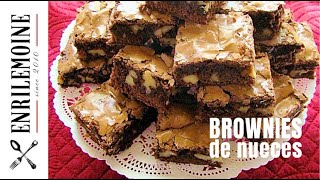 Cómo hacer los mejores brownies con nueces  SAVOIR FAIRE by enrilemoine [upl. by Alekat]