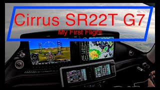 My First Fight In The Cirrus Sr22T G7 cirrusaircraft [upl. by Hillary]