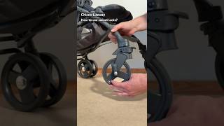 Chicco Liteway Lock  Unlock Swivel Wheels [upl. by Rheinlander]