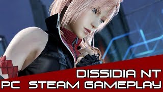 DFFNT ON PC Dissidia Final Fantasy NT Free Edition Gameplay Steam [upl. by Yann361]