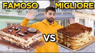 TIRAMISÙ FAMOSO vs TIRAMISÙ BUONO [upl. by Ranitta]