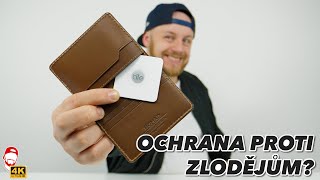 🚨 Ochrana před zloději Chytrá peněženka Nomad Slim Wallet a Tile tracker  WRTECH 4K [upl. by Nilpik]