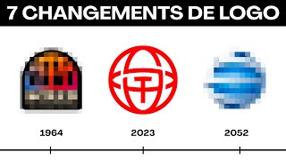 Le même LOGO à 7 époques différentes [upl. by Hteb568]