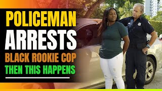 Police Arrest Black Rookie Cop Then This Happens [upl. by Yniffit623]