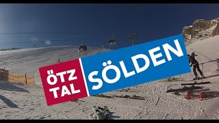 Skiing in SÖLDEN  a timelapse adventure [upl. by Drue932]