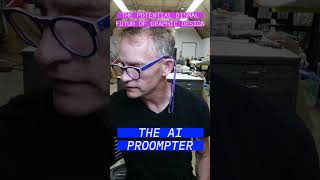 The AI Proompter And The Dismal Futur of Graphic Design graphicdesign AI prompter shorts [upl. by Yelnahs]