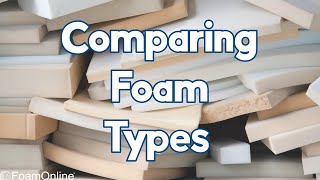 Comparing Foam Types [upl. by Amitie]