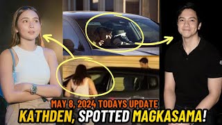 🔴KATHDEN SPOTTED TODAY MAY 8 2024🔴KATHRYN AT ALDEN NAGKIKITA NG PATAGO NAHULI SA ISANG KOTSE [upl. by Nonnahc]