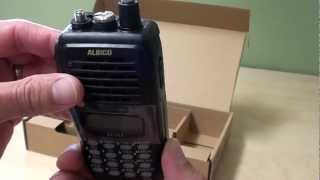 Alinco DJV57T Transceiver Unboxing [upl. by Fitting]