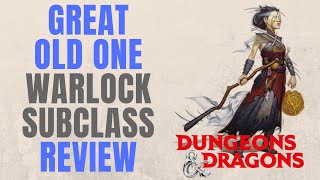 Great Old One Warlock  DampD 5e Subclass Series [upl. by Jose425]