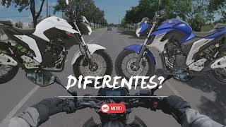 FZ 25 ou FAZER 250  Qual a Diferença 🤔 [upl. by Anattar780]