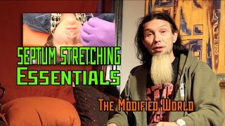 Septum Stretching ESSENTIALS THE MODIFIED WORLD [upl. by Deane]