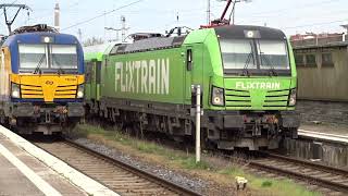 FlixTrain baubedingter Halt in BerlinLichtenberg FLX1236 Köln Hbf [upl. by Mialliw]