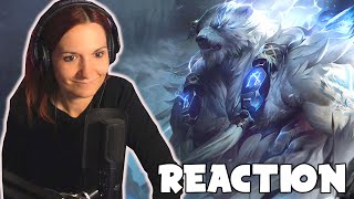 WITH MY ROAR I WAKE THE LAND  Arcane Fan Reacts to Volibear Voice Lines League of Legends [upl. by Lawtun]