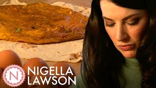 Nigella Lawsons Masala Omelette  Nigella Bites [upl. by Rodie]