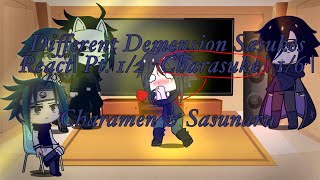 Different Dimension Sasukes react to  Charasuke 12  Part 16  Charamen amp Sasunaru [upl. by Stearns]