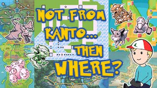 WHERE are the nonKanto Gen 1 Pokemon FROM [upl. by Faustine]