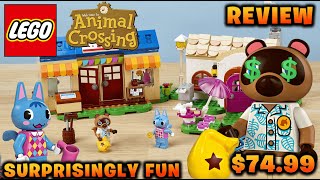 LEGO Animal Crossing Nooks Cranny amp Rosies House Is Actually FUN 77050 2024 Set REVIEW [upl. by Gena858]