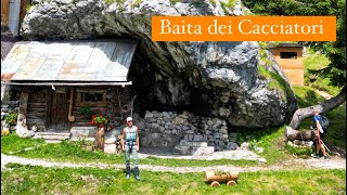 BAITA DEI CACCIATORI  Dolomiti  Falcade [upl. by Enirehs]