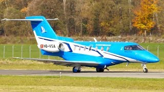 NEW Pilatus PC24  Super Versatile Jet TakeOff at Bern [upl. by Ragnar919]