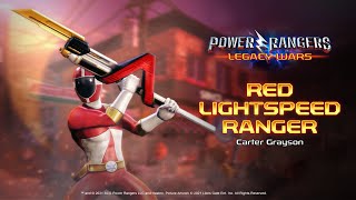 Carter Grayson  Official Moveset  Power Rangers Legacy Wars [upl. by Dal]