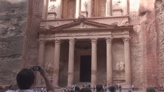 The Treasury Al Khazneh at Petra  Jordan [upl. by Daht]