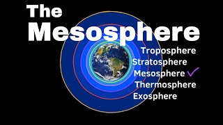 The Mesosphere  Layers of Earths Atmosphere [upl. by Manvell988]