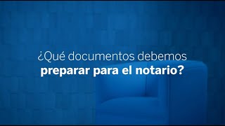 ¿Qué documentos preparar ante notario [upl. by Cosette]