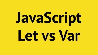 JavaScript Let vs Var vs Constant  Mosh [upl. by Aurea]