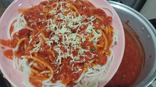 SIMPLE MENU  CRAVING SPAGHETTI SAUCE 🍝🍛 [upl. by Xonnel]