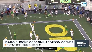 Idaho shocks Oregon in season opener [upl. by Joash]