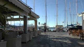 30 Seconds Samos  early morning in the harbour of Pythagorion [upl. by Archibold]