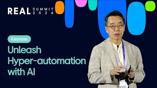 REAL Summit 2024 Keynote │ AI가 가져올 기업 Hyperautomation 혁신 [upl. by Grayson]